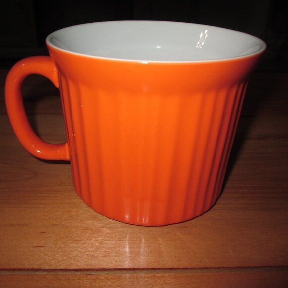 CorningWare Stoneware Colours Orange Soup Bowl Cup 20 oz. - Picture 1 of 8